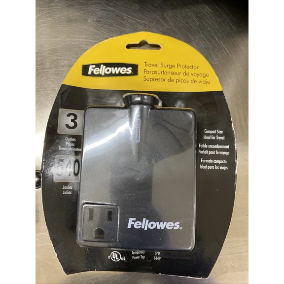 BEST- Fellowes Travel Surge Protector