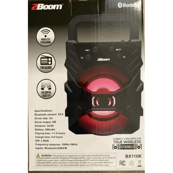 BEST- Fm Radio Extra Bass Wireless Speaker Portable Bluetooth Speaker Black - 3 In1 ??