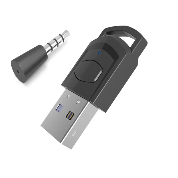 BEST- For Pc/Ps4/Ps5 Usb Wireless Bluetooth Transmitter Audio Adapter Dongle Receiver
