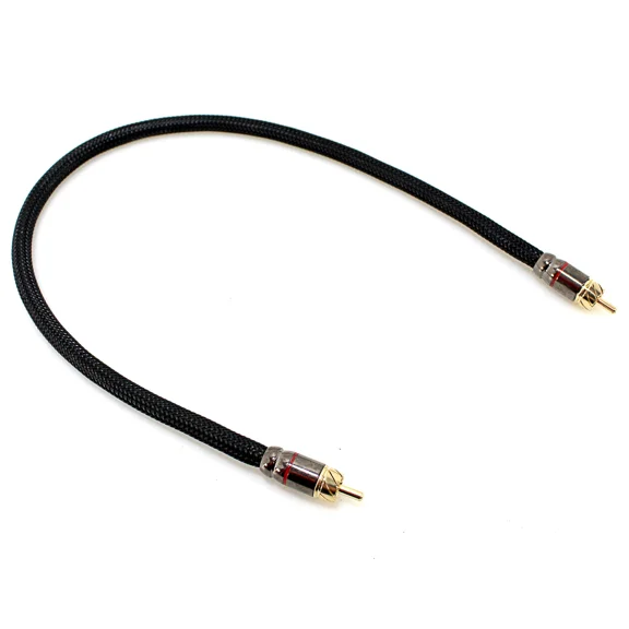 BEST- Full Tilt Audio Single 1.5 Feet Gold Tip High Quality Rca Cable Ft-Rca1.5-Hq-Sgl