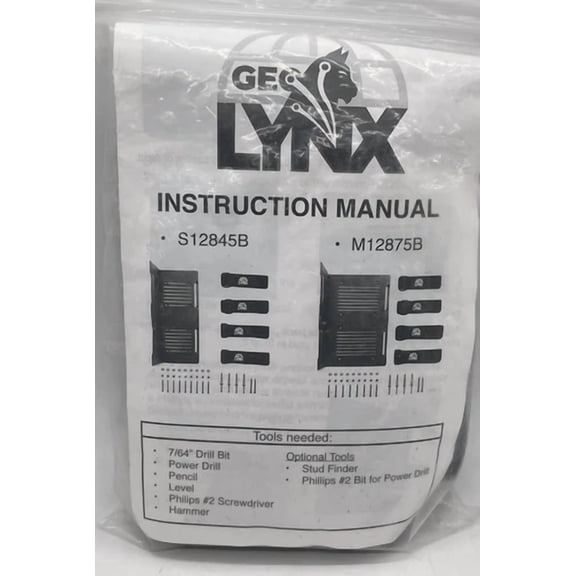 BEST- Geolynx Mounting Straps For Wall Bracket 4 Hook & Loop Straps **New**