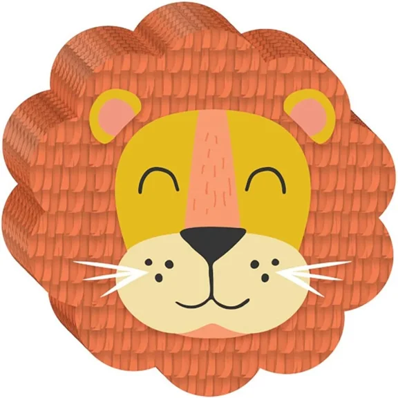 BEST- Get Wild Lion Jungle Safari Animal Kids Birthday Party Mini Pinata Decoration