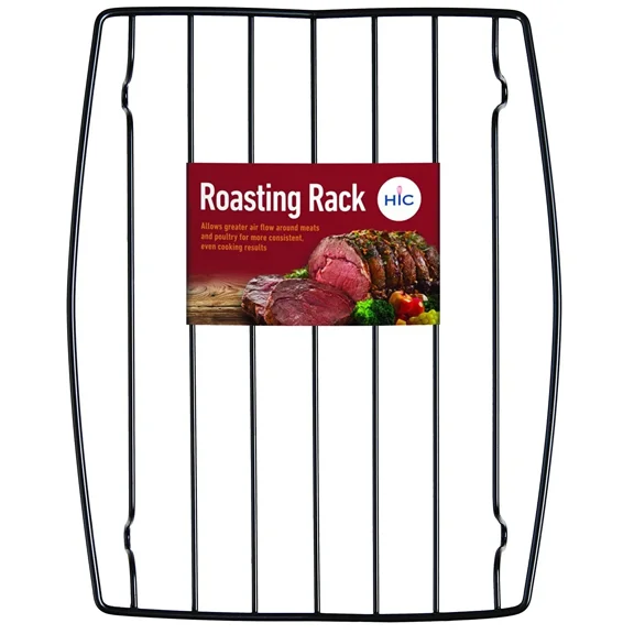 BEST- Hic Harold Import Co. Rectangular Wire Roasting Rack, Nonstick
