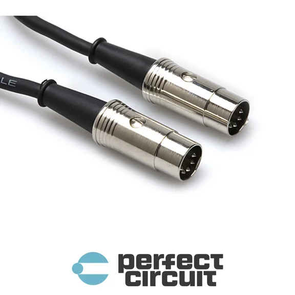 BEST- Hosa Mid-505 5-Pin Din Serviceable Pro Midi Cable - 5Ft - Perfect Circuit