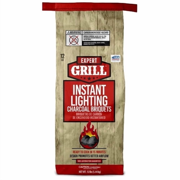 BEST- Instant Charcoal Briquets Hot Burning Wood Charcoal Instant Lighting Briquets