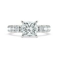 thumbnail image 1 of BEST Jewel 14K White Gold Plated Ring - 1.5 Ct Princess Cut Moissanite Engagement Ring - Classic Wedding Ring - Ideal Gift for Special Occasions or Birthdays - Stunning Jewelry for Her, 1 of 3