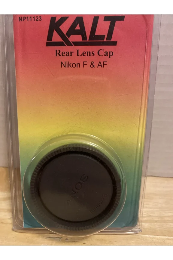 BEST- Kalt Rear Lens Cap For Nikon F & Af Np11123 Nip