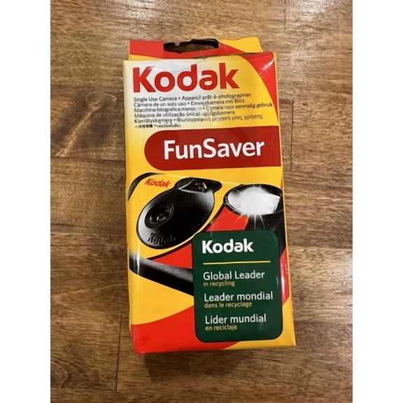 BEST- Kodak Funsaver Disposable 35Mm Film Camera (27 Exposures) - Sealed 2014
