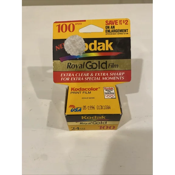 BEST- Kodak Royal Gold Print Film 100 Speed 24 Exposures