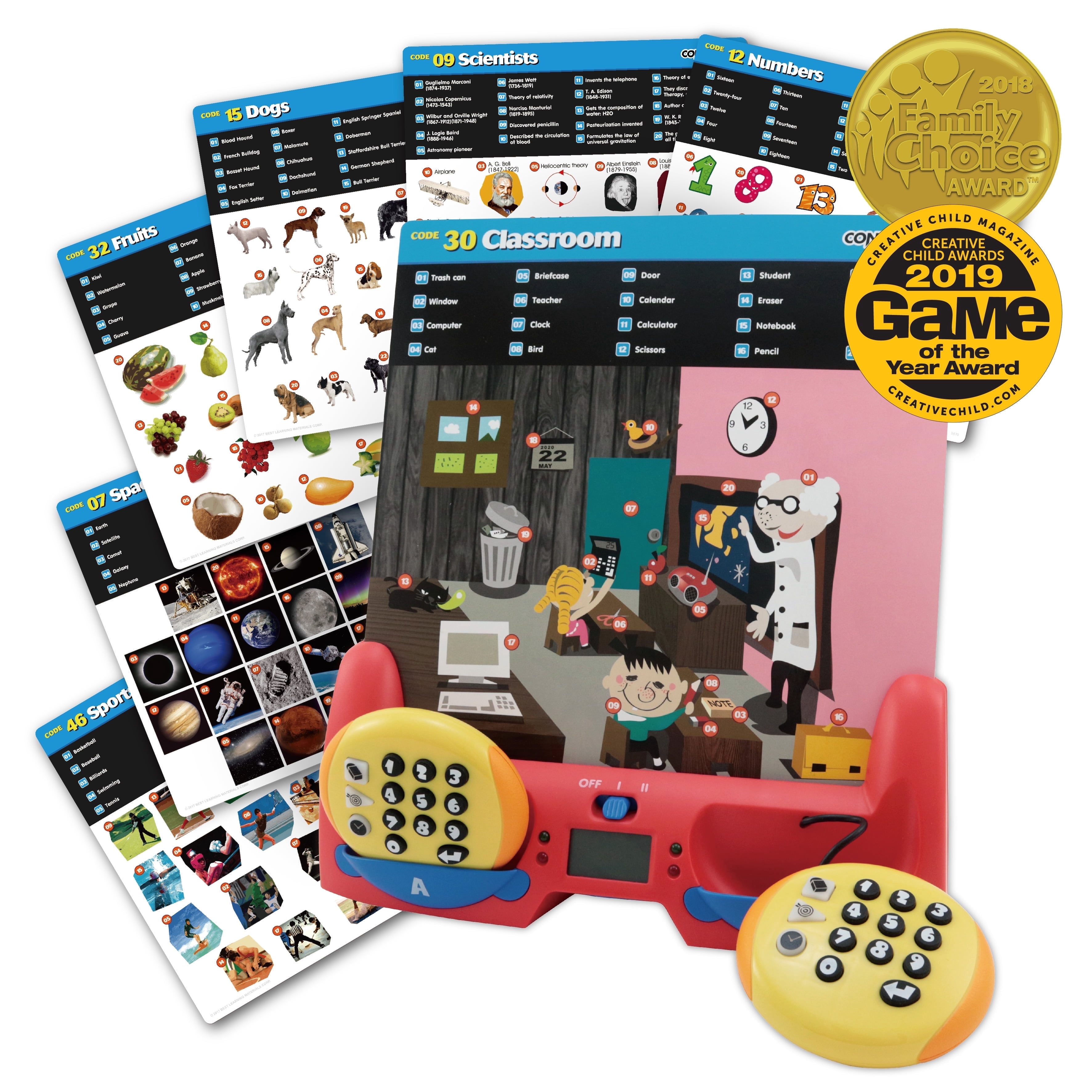 BEST LEARNING Connectrix - Electronic Matching Game for Kids | STEM Educational Toy with 1,000+ Quiz Questions | 1-2 Players Ages 6+