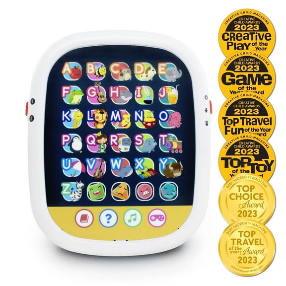BEST LEARNING Touch & Learn: Screen-Free Tablet Interactive Educational Toy for Toddler 2-5 Years