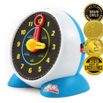 thumbnail image 1 of BEST LEARNING Interactive Talking Clock Toy for Kids 3-6 Years Teaches Time with Quiz and Sleep Mode, 1 of 7