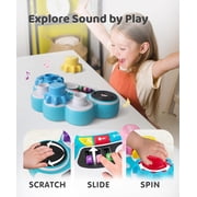 BEST LEARNING Music Gear Mixer Kids DJ Mixer Toy with 6 Sounds and 4 Game Modes Ages 3 and Up