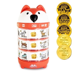 BEST LEARNING Twirlzzle Interactive Alphabet Word Game for Kids Ages 2-6 Portable Play Toy