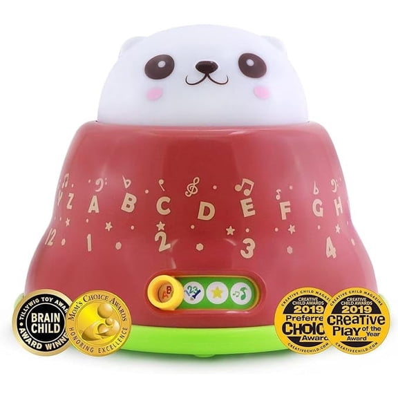 BEST LEARNING Whack and Learn Mole – Infant & Toddler Developmental Toy | Learn ABC, 123 | Interactive Light-Up Music Game for Ages 6 Months Up