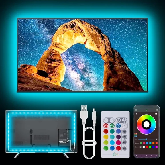 BEST- Led Lights For Tv For 32-80 Inch, 20Ft Tv Led Backlight, Rgb Led Strip Lights