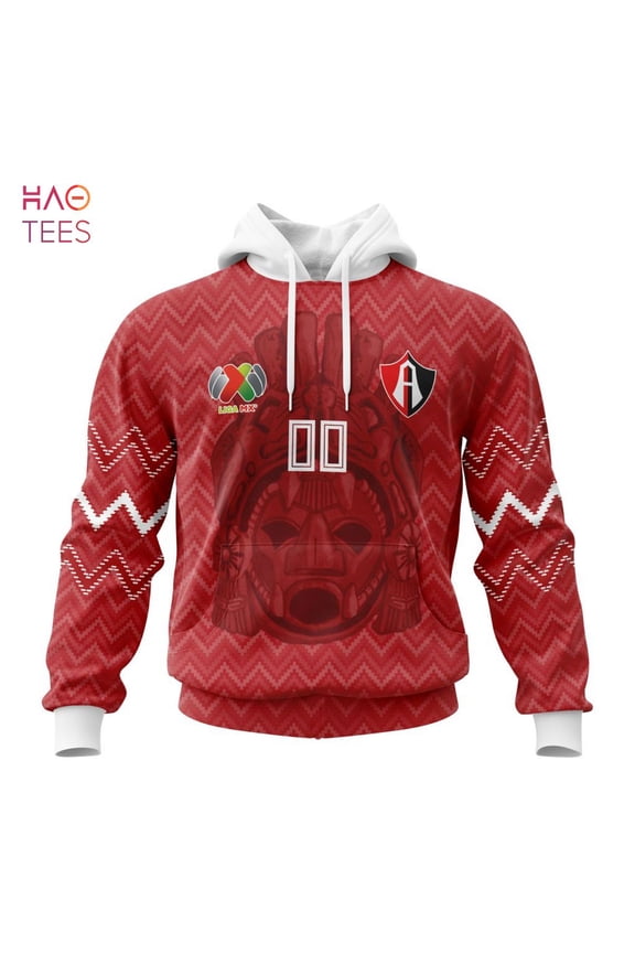 BEST Liga MX Atlas Specialized Team Jersey With Maya Design 3D Hoodie