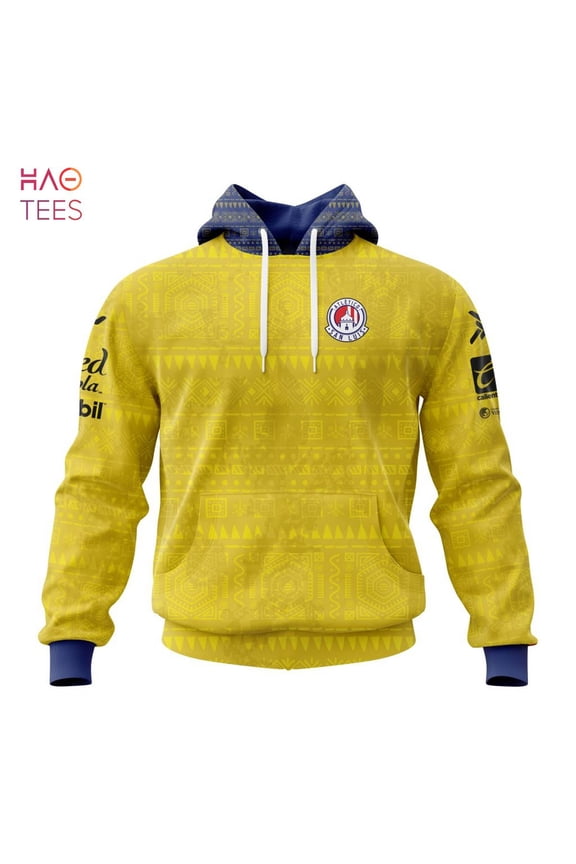 BEST Liga MX Atltico San Luis Specialized Team Jersey With Aztec Design 3D Hoodie