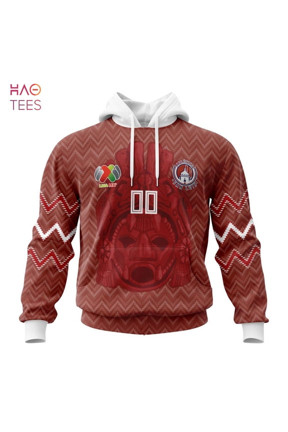 BEST Liga MX Atltico San Luis Specialized Team Jersey With Maya Design 3D Hoodie