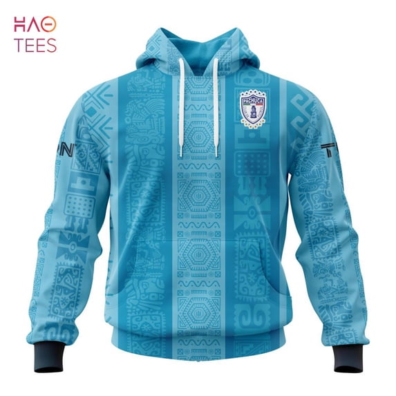 BEST Liga MX CF Pachuca Specialized Team Jersey With Aztec Design 3D Hoodie