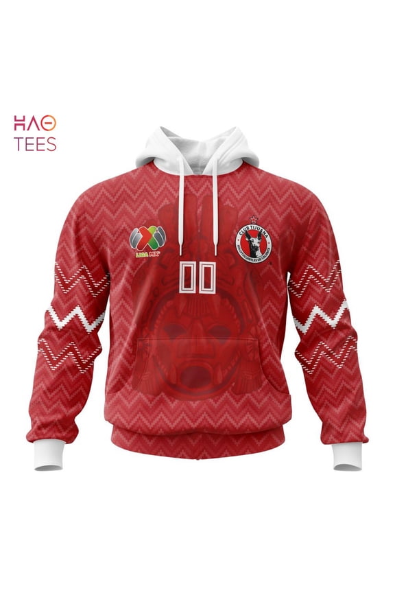 BEST Liga MX Club Tijuana Specialized Team Jersey With Maya Design 3D Hoodie