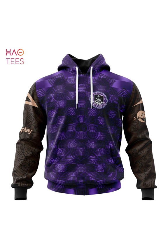 BEST Liga MX Mazatln FC Specialized Team Jersey With Aztec Design 3D Hoodie