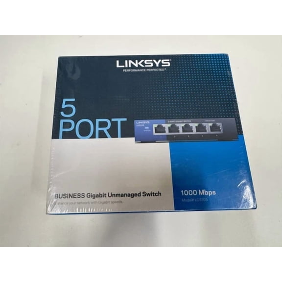 BEST- Linksys Lgs105 5-Port Business Desktop Gigabit Switch