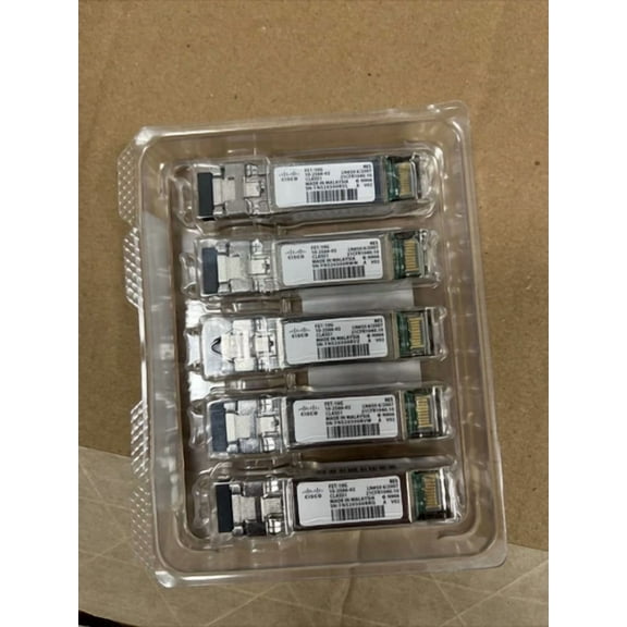 BEST- Lot Of 5 Cisco Fet-10G 10-2566-02 10Gbps Fabric Extender Sfp+ Transceiver *New*