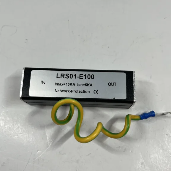 BEST- Lrs01-E100 Aluminum Chasisrj45 Port Ethernet Network Surge Protection New