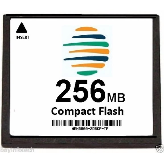BEST- Mem3800-256Cf 256Mb Flash Memory 3Rd Party For Cisco 3825, 3845 Routers