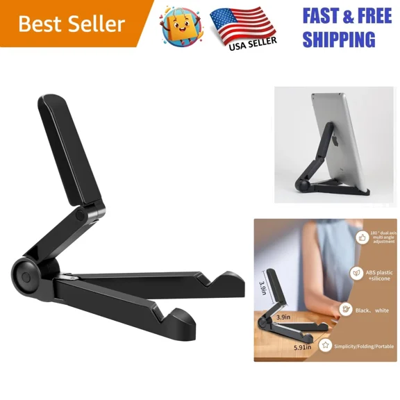 BEST- Multi-Purpose Adjustable Stand For Tablets & Laptops - Compact & Travel-Friendly