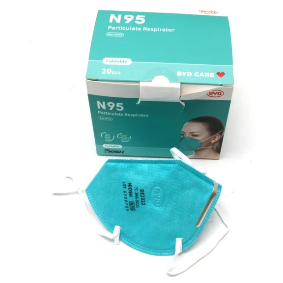 BEST- N95 Face Mask Medical Respiratory Protection For 95% Filtering Efficiency Level