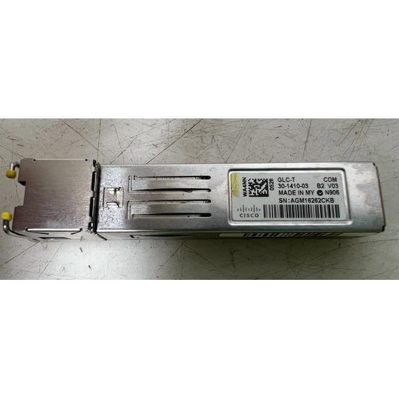 BEST- New Cisco Glc-T 1000Base-T Sfp Ethernet Transceiver Module 30-1410-03