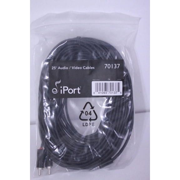 BEST- New Iport Audio/ Video Cable/ Wire 70137 25' Fs-23 22 21 Fs23 Fs21 Fs23
