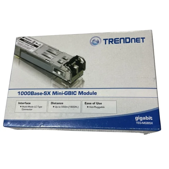 BEST- *New* Trendnet Teg-Mgbsx Mini-Gbic Module Multi-Mode Sx Module Gigabit 1000Base
