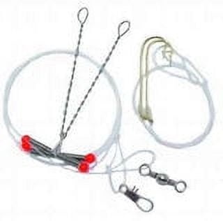 K&E Tackle Perch and Crappie Rig with Metal Arms - 2-Hook