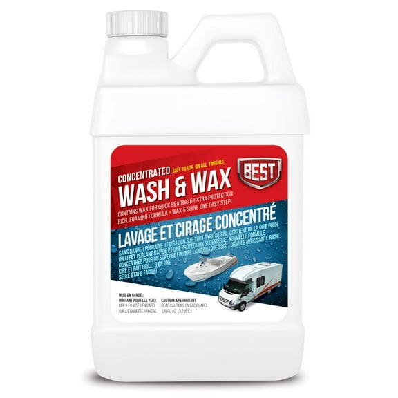 BEST PROPACK 60128 BEST 128 OZ. WASH AND WAX CONCENTRATE