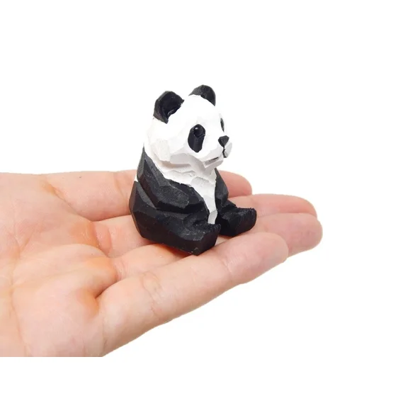 BEST- Panda Bear Figure Miniature Statue Sculpture Decor Garden Cake Topper