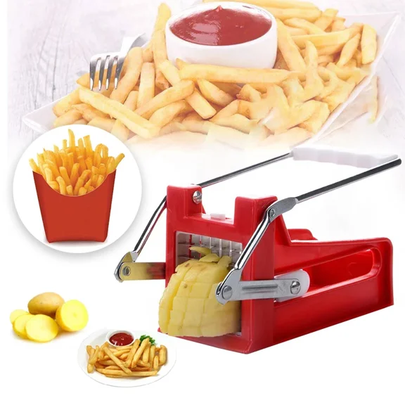 BEST- Potato Chip Cutter - For Home Cooking, French Fries & Kitchen Meal Prep
