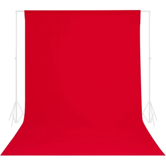 BEST- Red Background Backdrop - 5X7 Ft For Photography Photo Booth Backdrop, Backgroun