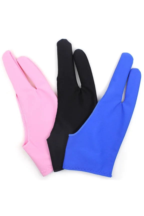 BEST- Senhai Digital Artist Gloves For Graphic Tablet Pen Display, 3 Pack Free Size 2