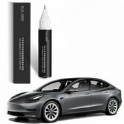 BEST_Silver (D) $ Applicable to Tesla Model 3/X/Y/S car scratch car paint repair pen Tesla paint wheel