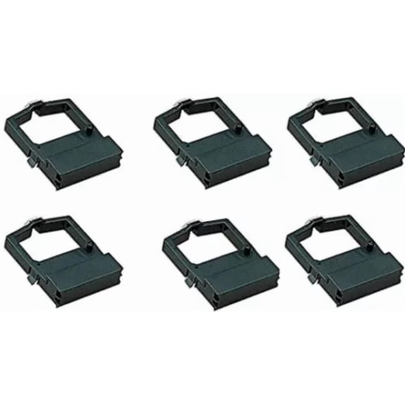 BEST- Six Okidata Microline 182/184/186/320/321/390/391 Compatible Ribbons 52102001