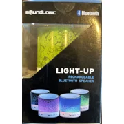 BEST- Soundlogic Bluetooth Rechargeable Wireless Speaker Light-Up Light Modes