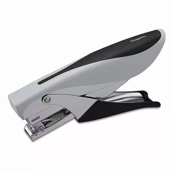 BEST- Staples Deluxe Plier Stapler Black/Gray St24546