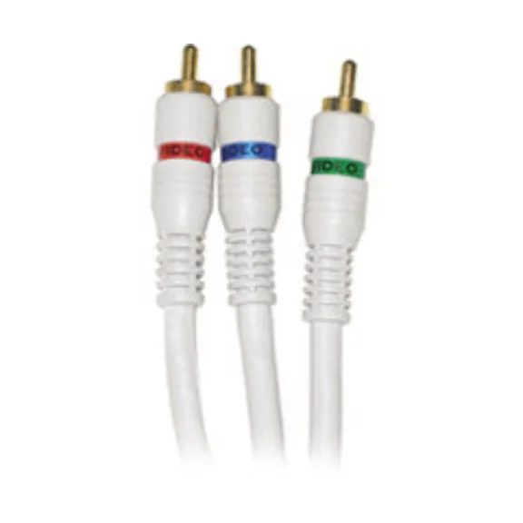 BEST- Steren 12-Ft. Component Video Cable, Ivory