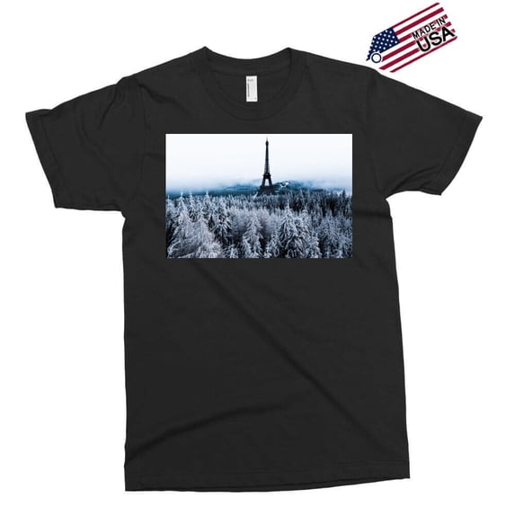 BEST TO BUY Eiffel Tower In A Forest Apocalyptic World Aesthetic T ...