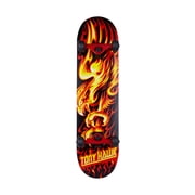 Tony Hawk Series 4 31 Pro Skateboard, Double Kickboard Skateboard with ABEC 5 Bearings, Flame Hawk