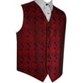 thumbnail image 1 of BEST TUXEDO Men's Formal, Prom, Wedding, Homecoming, Tuxedo Vest in Apple Paisley - 3XL, 1 of 4