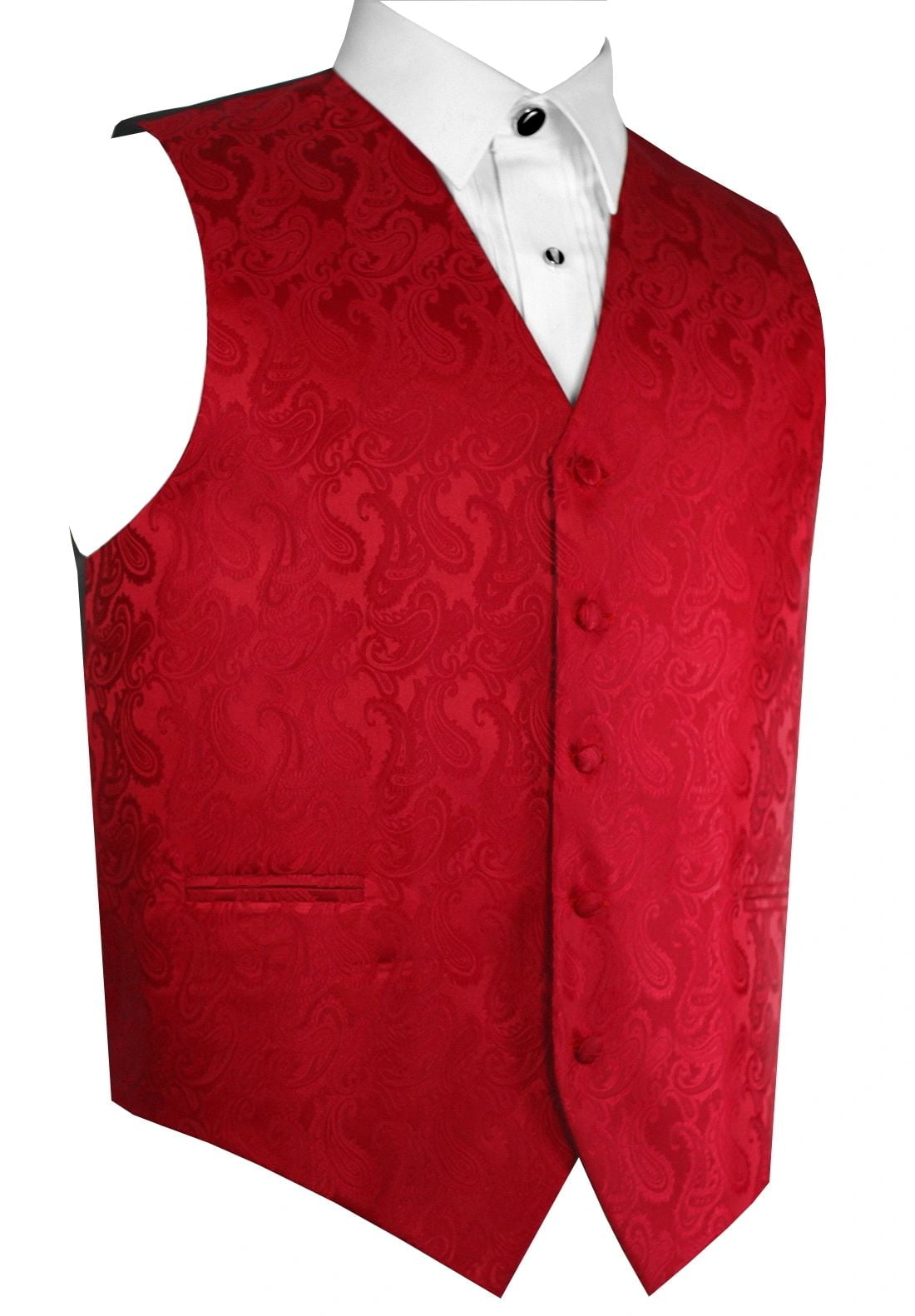 BEST TUXEDO Men's Formal, Prom, Wedding, Homecoming, Tuxedo Vest in Red ...
